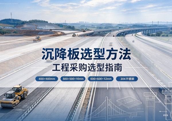武清区沉降板选择方法