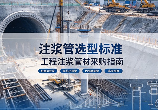 武清区注浆管选型标准